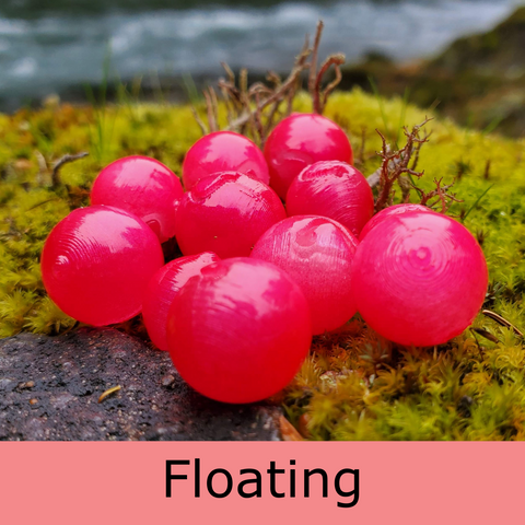 Mercurial Bead - Floating - Cherry Bomb