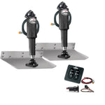 Lenco 9" x 30" Standard Trim Tab Kit w/Standard Tactile  Switch Kit 12V [TT9X30]