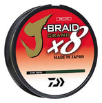 Daiwa J-Braid Grand 8X 150yd 30lb Dark Green