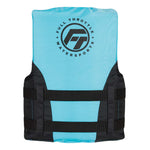 Full Throttle Teen Nylon Life Jacket - Aqua/Black [112200-505-010-22]