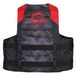 Full Throttle Adult Nylon Life Jacket - 4XL/7XL - Red/Black [112200-100-110-22]