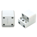 PTM Edge Board Rack Mounts - 4 Bolt - Silver [P13168-1300TEBCL]