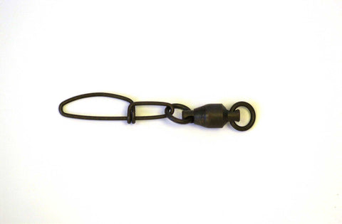 Eagle Claw Swivel-Black Ball Bearing w-Coastlock Snap 3ct Size 2