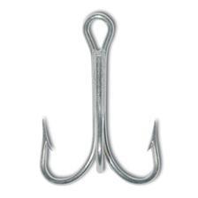 Mustad Treble Hook Nickle 25ct Size 1