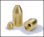 Bullet Weight Brass Worm Weight 4ct 1-2