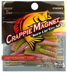 Leland Crappie Magnet 1.5" 15ct Electric Chicken