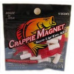 Leland Crappie Magnet 1.5" 15ct White-Red