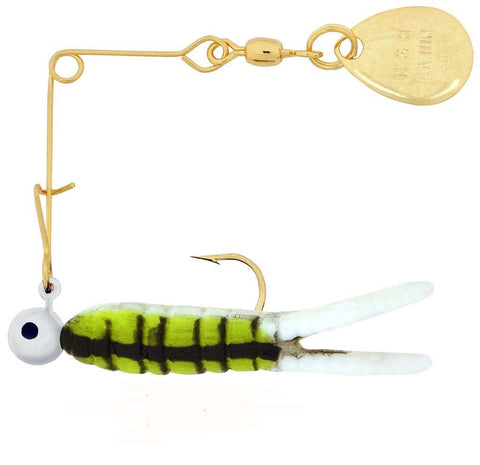 H&H Cajun Grub Spin 1-8 Gold-Bullfrog