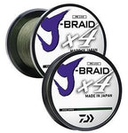 Daiwa J Braid Line x4 150yd 40lb Green