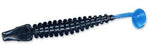 Slider Little Finesse Grub 2 3-4"20ct Black-Blue