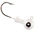 Eagle Claw Jig Head 1-8 10ct White