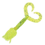 Yum Gonzo Grub 5" 10ct Chartreuse Pepper