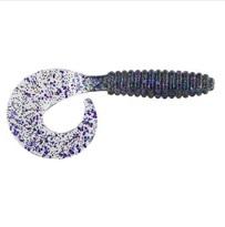 Yum Swimn Grub 3.625" 8ct Smoke Purple