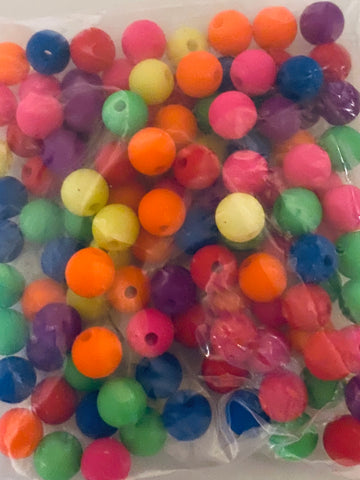 6mm Mix Color Beads