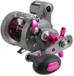 Okuma CW-203D-LE Coldwater Ladies Edition Line Counter Reel, 2BB + 1RB, 5.1:1 Ratio, Alum Spool, Mono 14/290, 18/230, 20/210