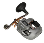 Okuma CW-354DLX Coldwater 350 Low Profile Line Counter Reel, LH, 3BB + 1RB, 5.4:1 Ratio, Alum Spool, Mono 12/250, 14/230, 20/150