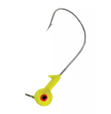 Eagle Claw Ball Head Jig 1/32 10ct Chartreuse