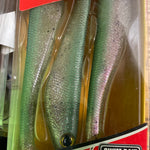 Power Bait 4" split Belly