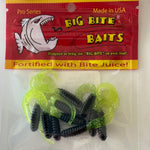Big Bite Baits Fat Grub - 2" - 10 Pack