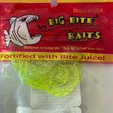 Big Bite Baits Fat Grub - 2" - 10 Pack