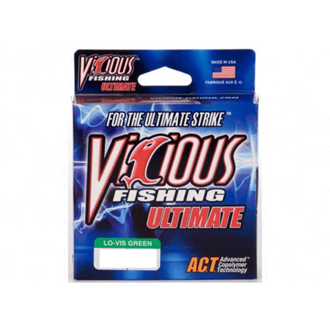 Vicious Ultimate LoVis Green Mono 330yard 30lb